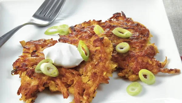 Sweet Potato Parsnip Latkes