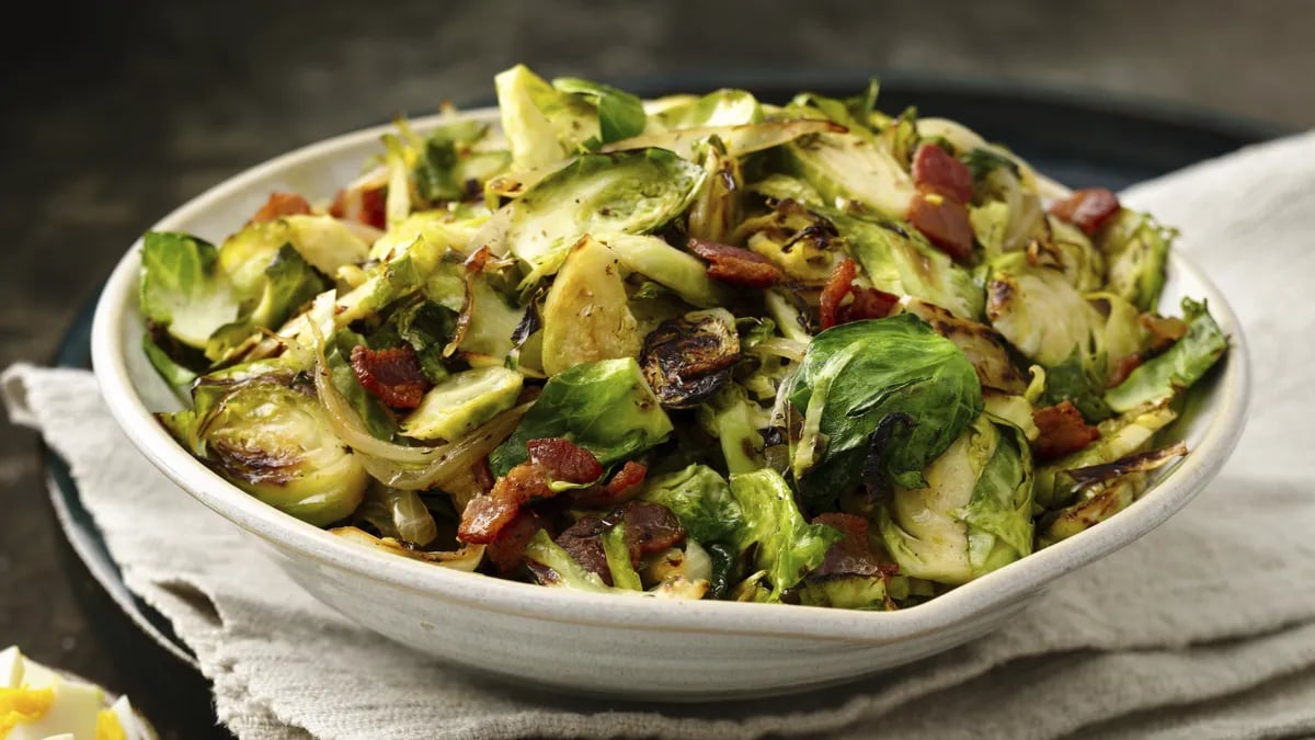 Bacon Brussels Sprouts Salad