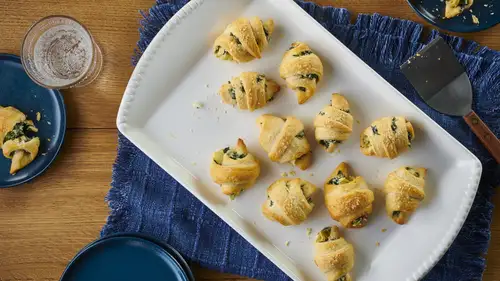 Air Fryer Spinach-Artichoke Crescent Bites-image