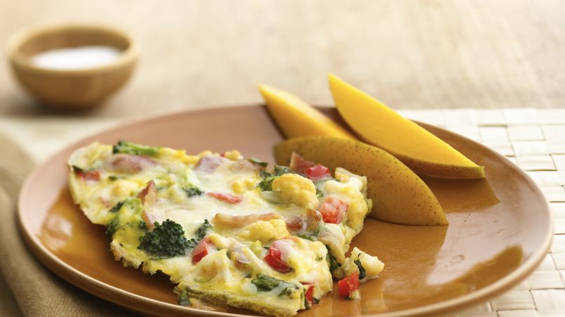 Garden Vegetable and Herb Frittata