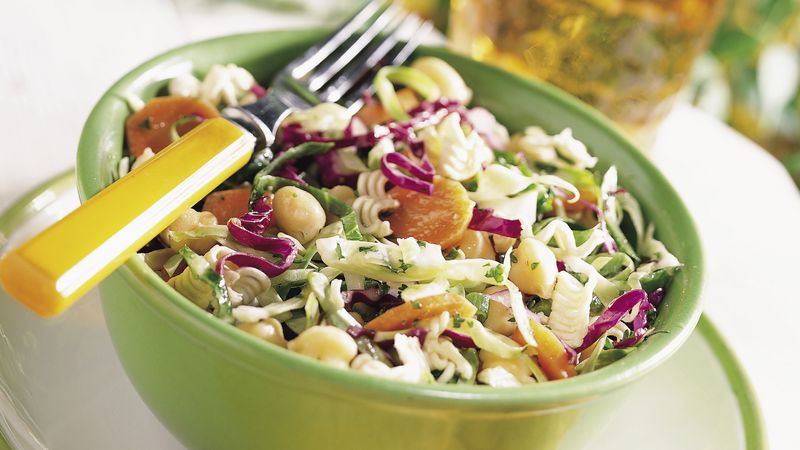 Crunchy Cabbage and Chickpea Salad