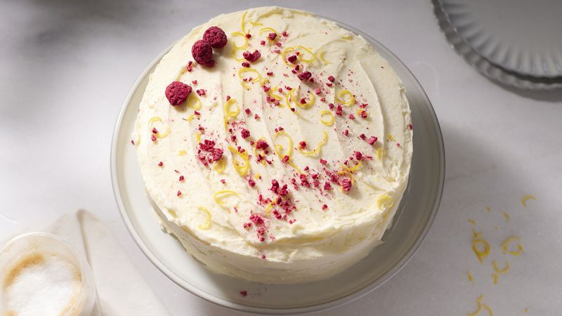 Lemon-Raspberry Cake Recipe | Betty Crocker