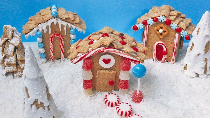 Mini Gingerbread Christmas Houses