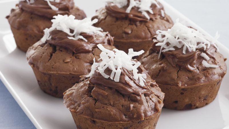 Chocolate-Coconut Muffins