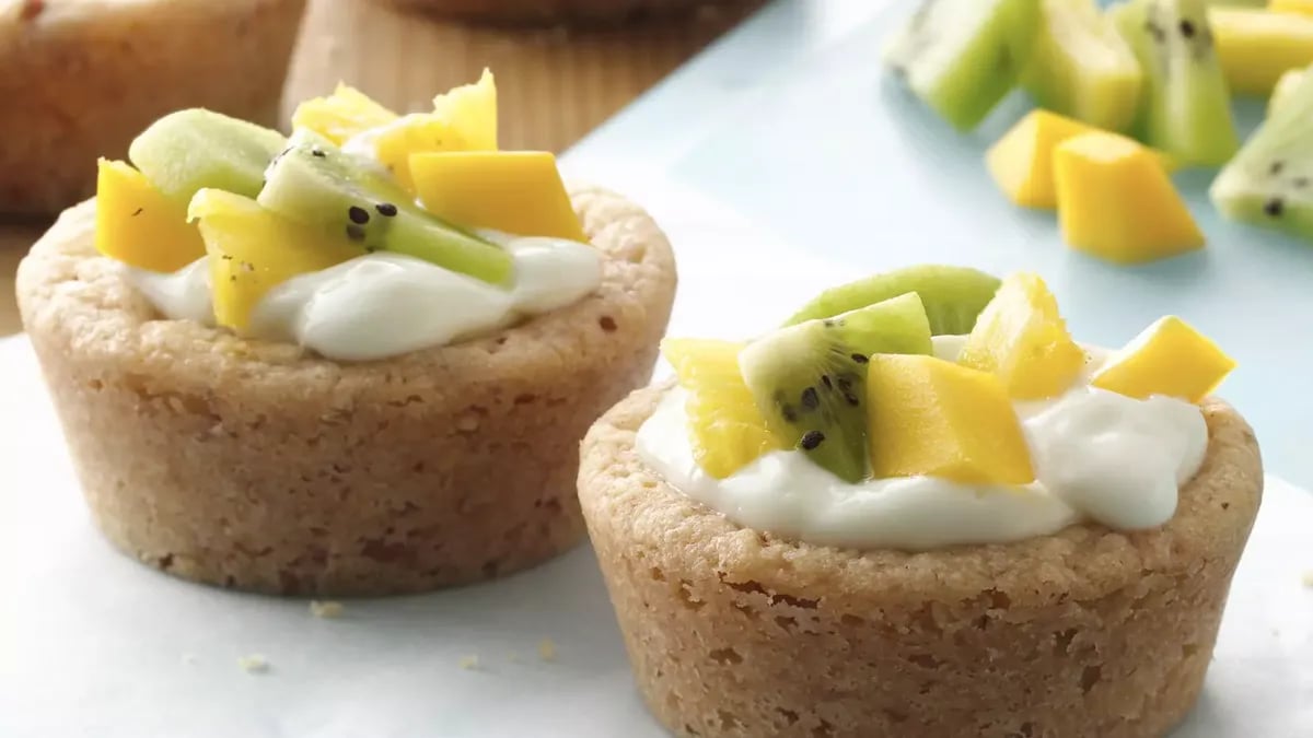 Fruity Cookie Cups