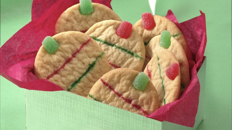 Easy Gumdrop Sugar Cookie Ornaments