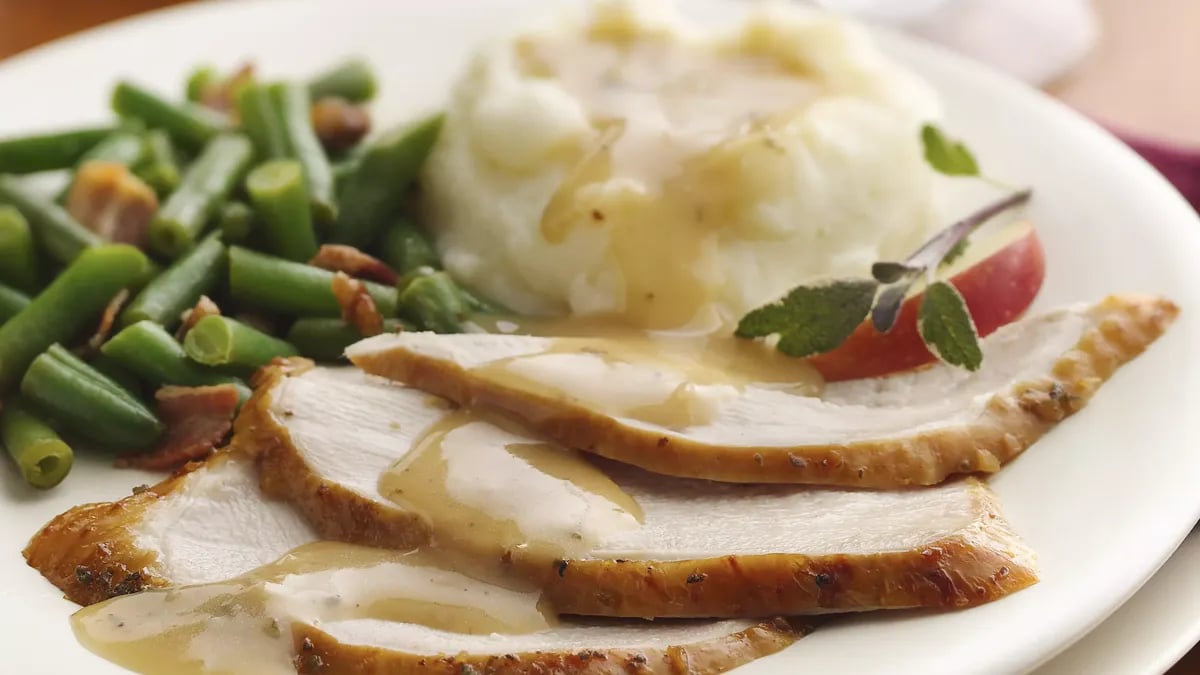 Apple-Sage Brined Turkey Breast