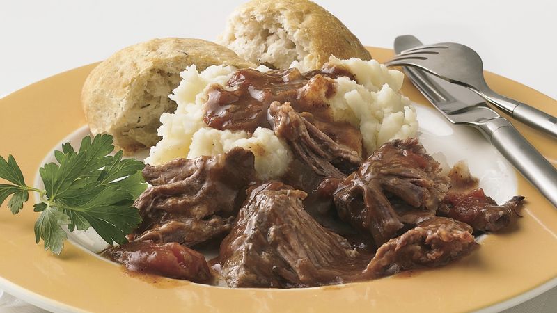 Slow-Cooker Short Ribs in Red Wine