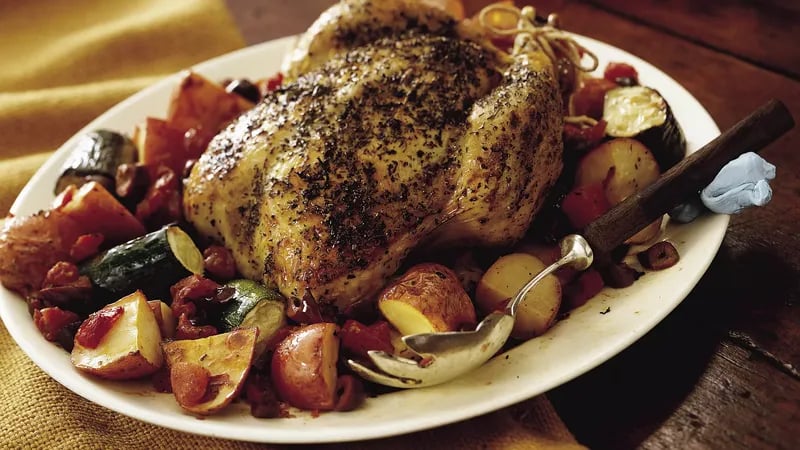 Provençal Roast Chicken