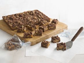 Double-Chocolate and Caramel Bars (Cookie Exchange Quantity) | Gold Medal Flour US