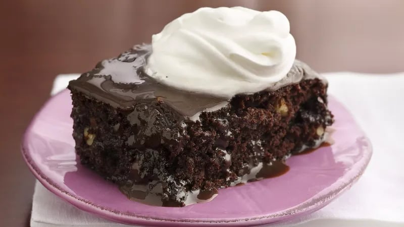 Hot Fudge Brownie Dessert