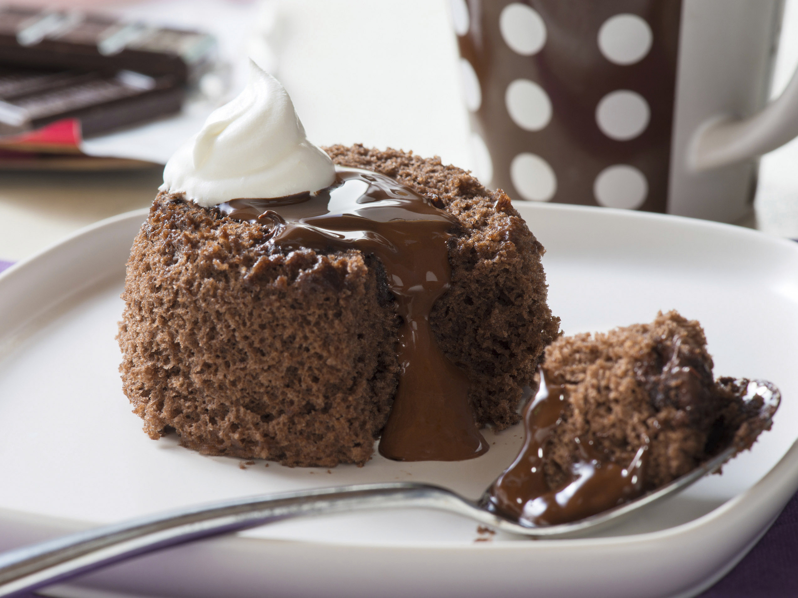 Mexican Chocolate Lava Cake | Lava Cake in Pressure Cooker | Eat the Love