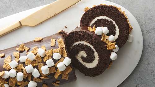 S’mores Cake Rolls