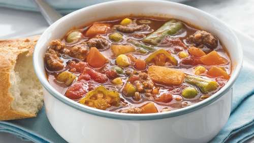 Beefy Vegetable Soup-image