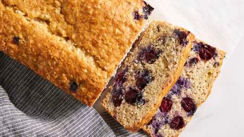 Blueberry Banana Bread Mini Loaf