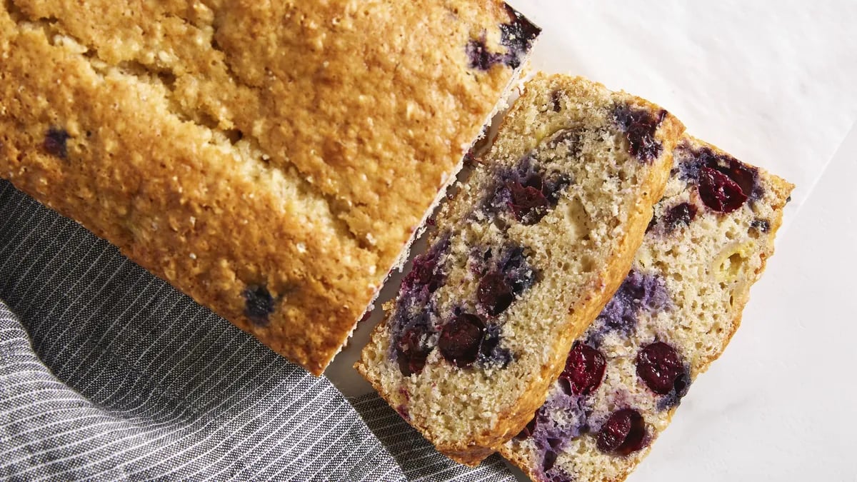 Blueberry-Banana Bread