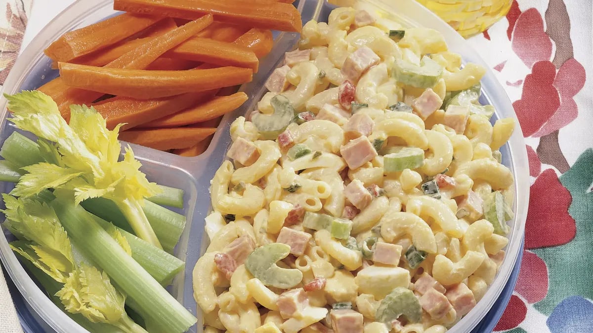 Ham and Macaroni Picnic Salad