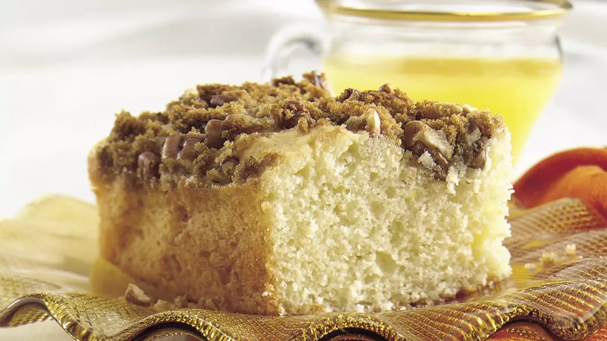 Overnight Lemon Country Coffee Cake