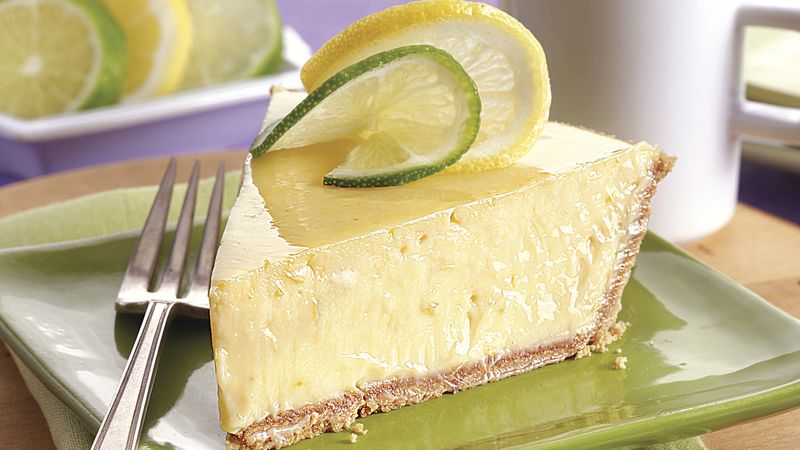 Lemon Lime Icebox Pie