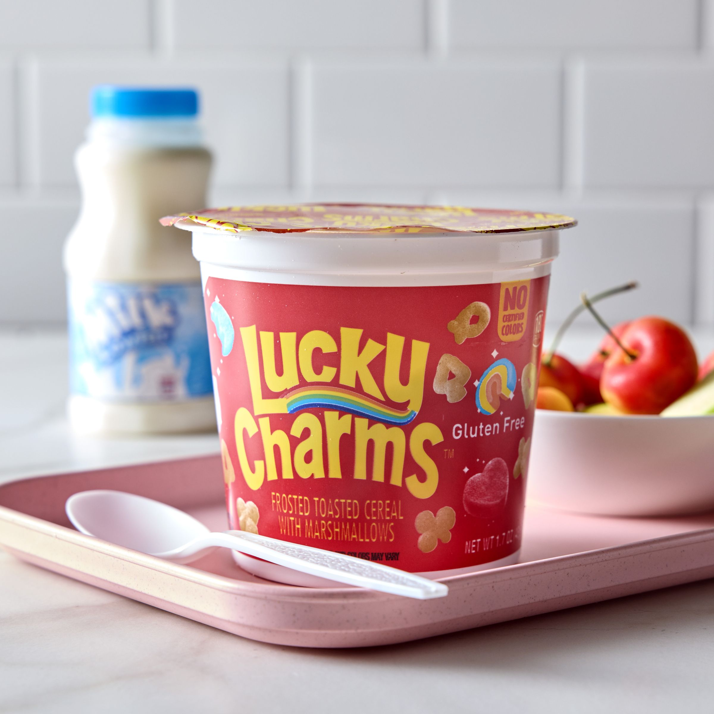  Styled Lucky Charms Gluten Free Cereal Single Serve Cup Pack 10/10.2 OZ
