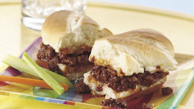 Slow-Cooker Smoky Barbecue Beef Sandwiches