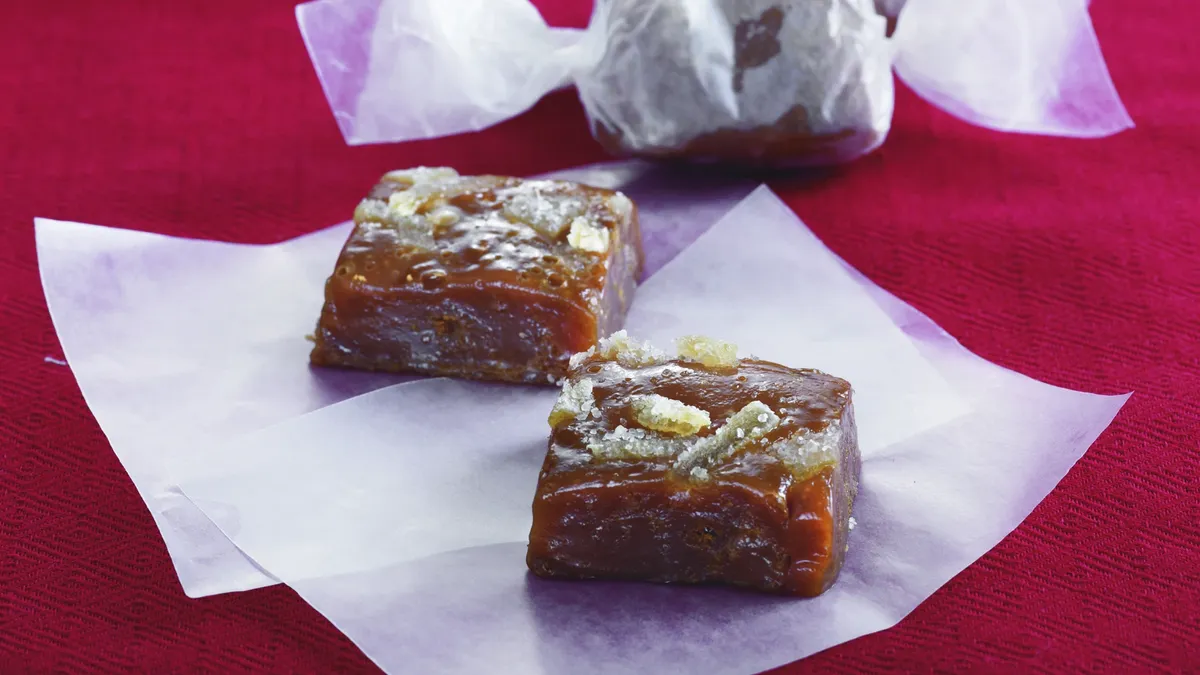 Gingerbread Caramels