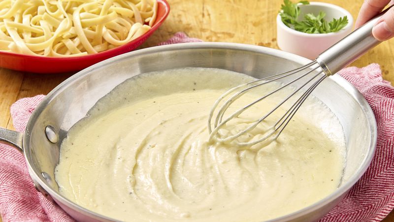 Homemade Alfredo Sauce Recipe - BettyCrocker.com