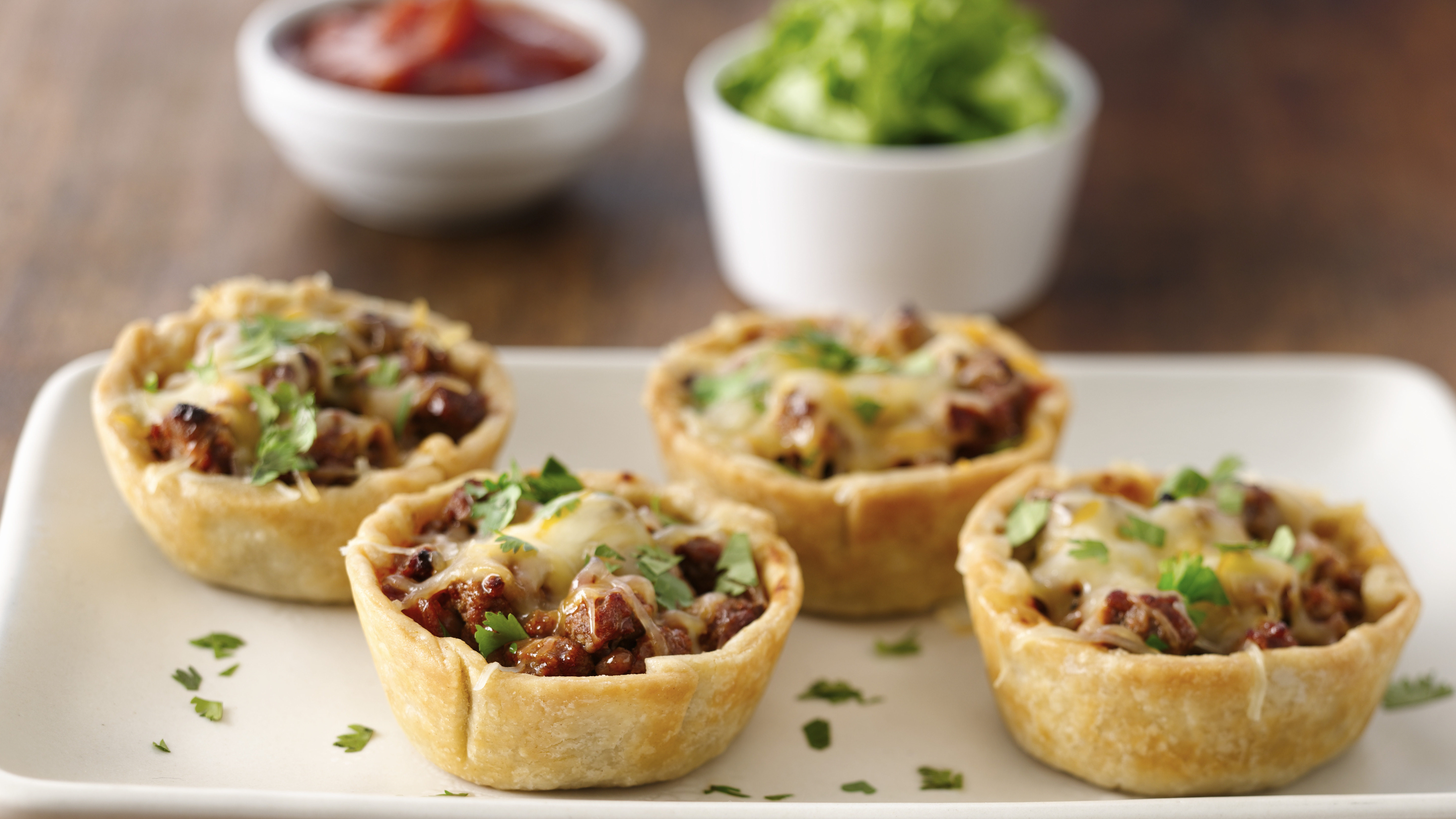 Muffin Tin Taco Pies Recipe - BettyCrocker.com