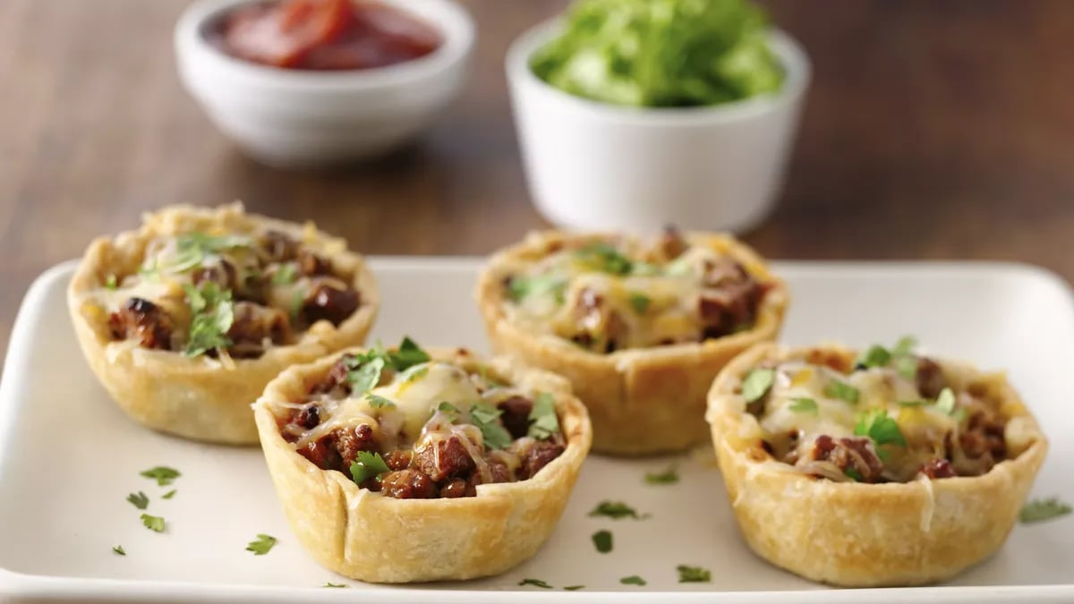 Muffin Tin Taco Pies