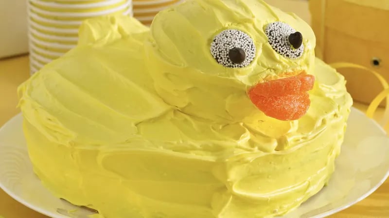 Rubber Ducky Cake