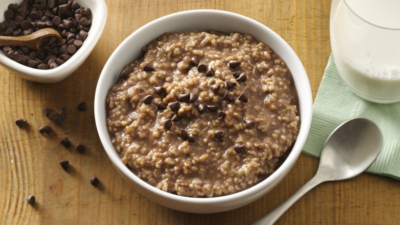Slow-Cooker Hot Chocolate Oatmeal