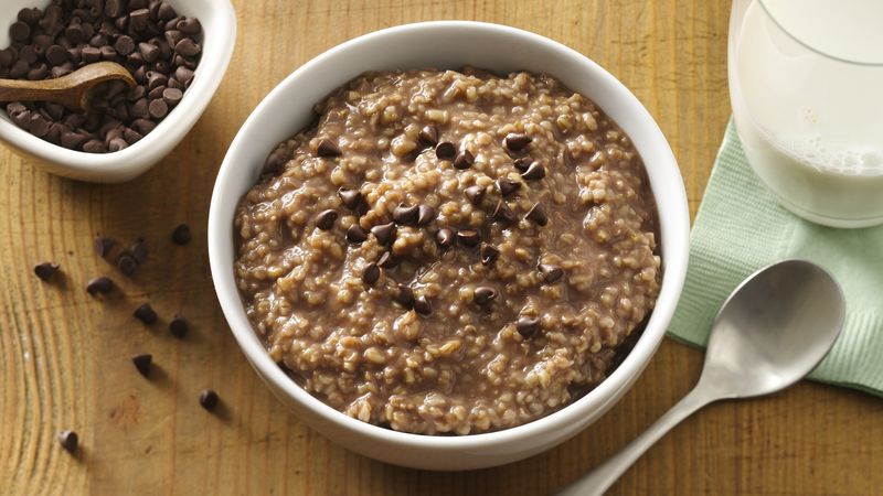 Slow Cooker Hot Chocolate Oatmeal