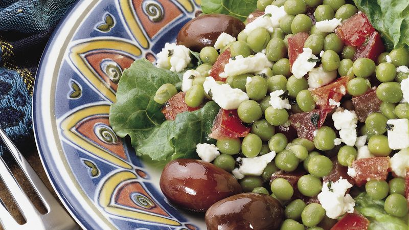 Mediterranean Minted Peas