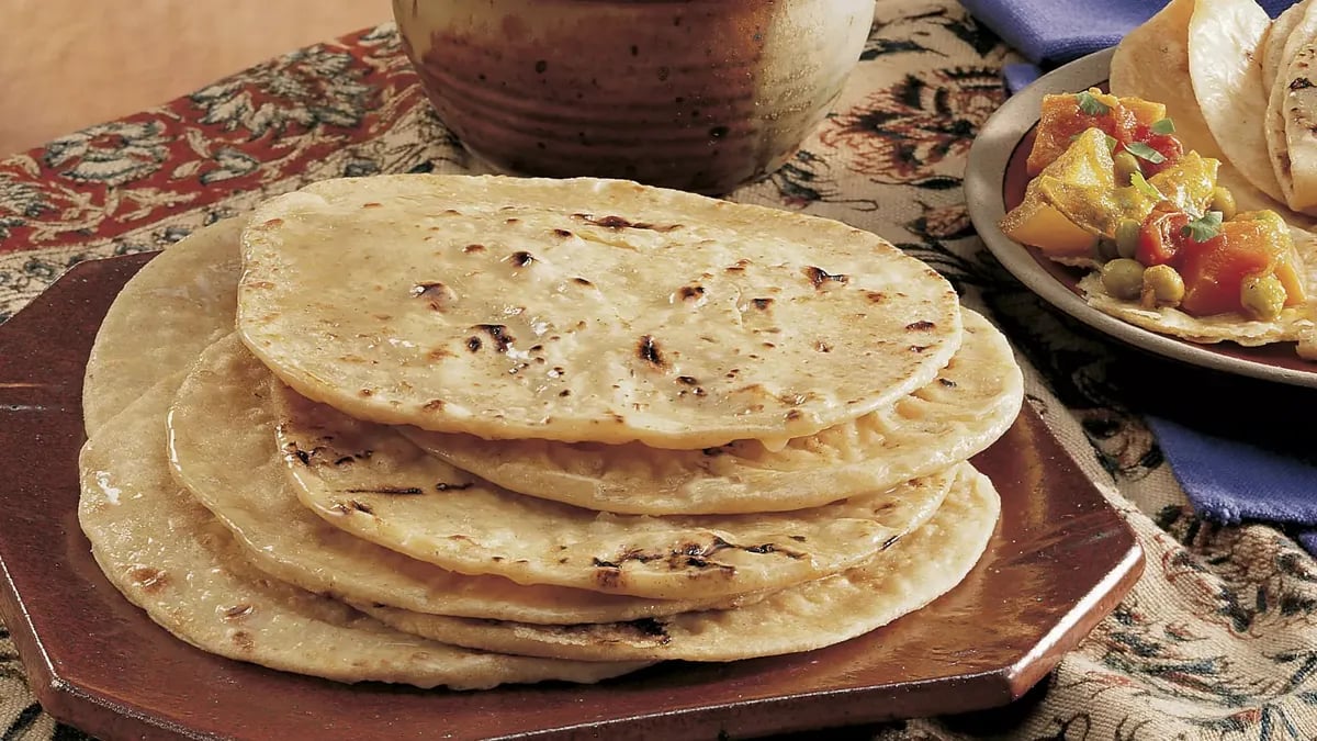 Whole Wheat Unleavened Breads (Rotis)