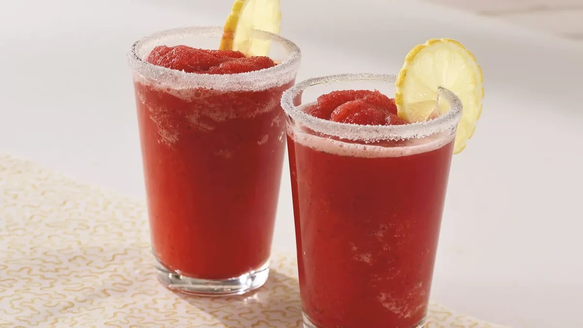 Strawberry Spritzer Punch