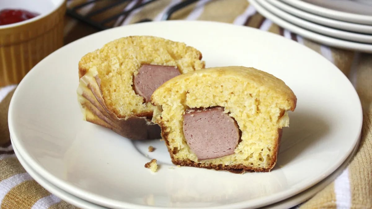 Corn Dog Muffins