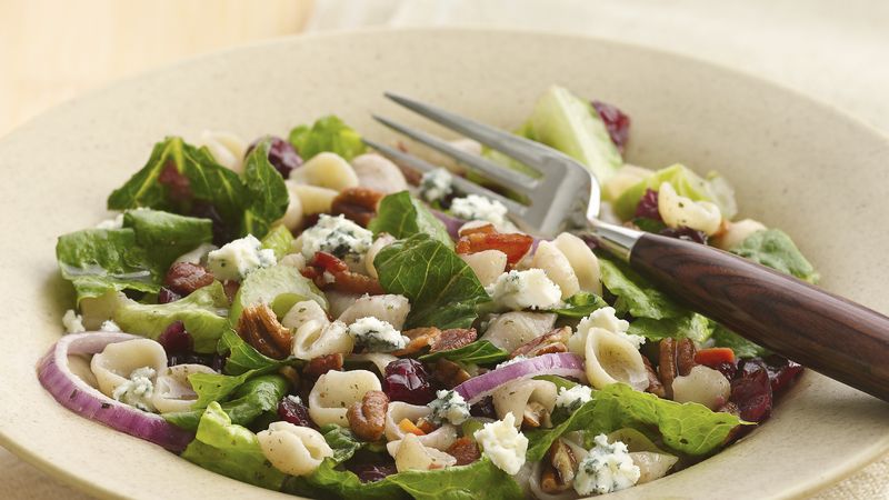 Cranberry, Bacon and Blue Cheese Pasta Salad
