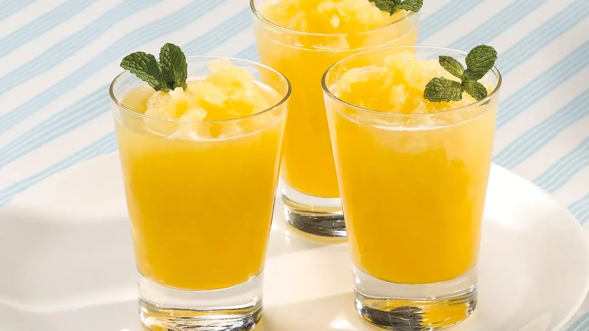 Orange-Mint Slush