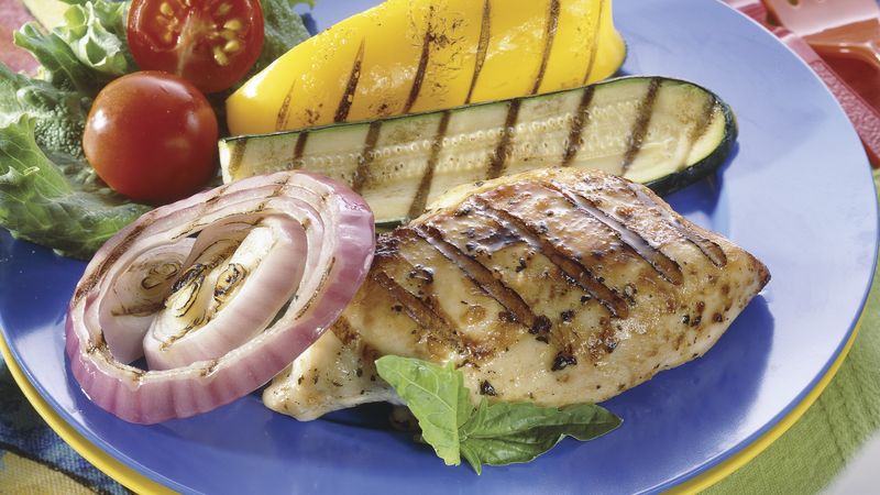 Grilled Chicken and Vegetables