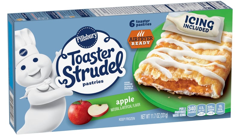 Is it Gluten Free Pillsbury Toaster Strudel Apple