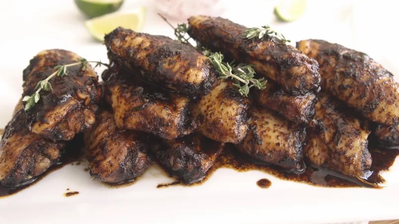 Chicken Wings with Coffee Rub