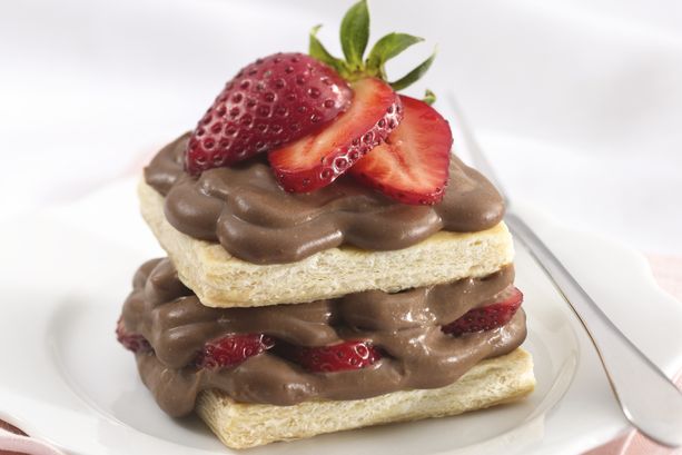 Strawberry Chocolate Napoleons