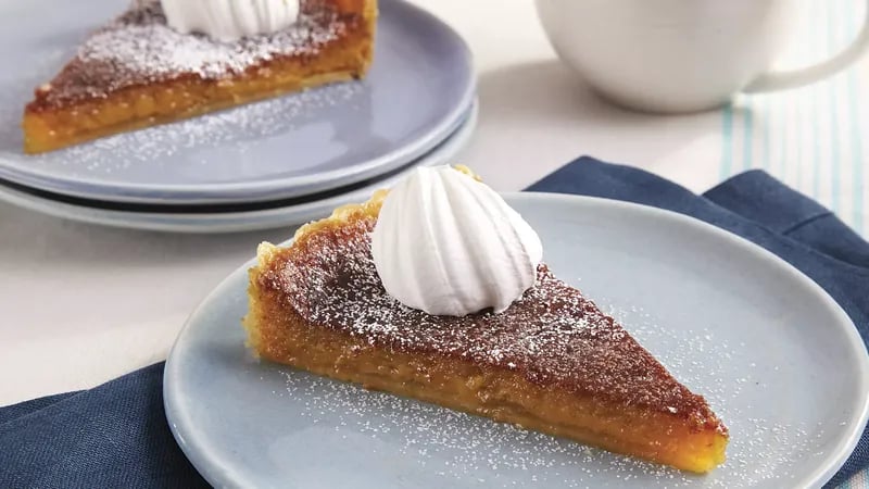 Caramel Chess Tart