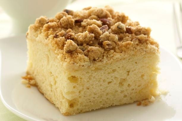 Pear Cream Cheese Coffee Cake