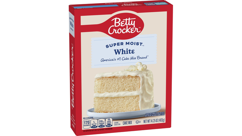Betty Crocker Favorites Super Moist White Cake Mix, 14.25 oz