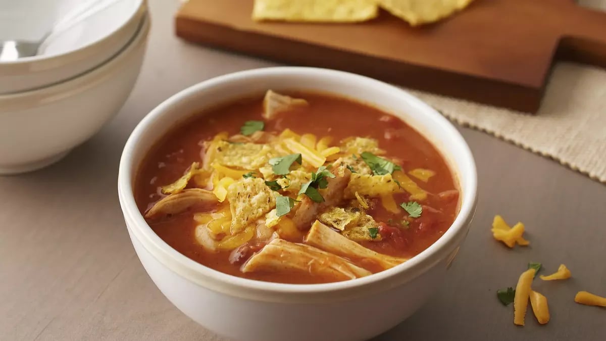 Easy Chicken Tortilla Soup