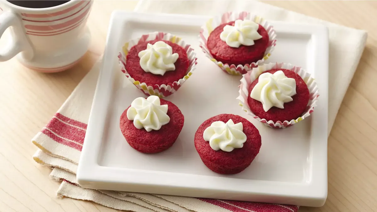 Red Velvet Cookie Cups