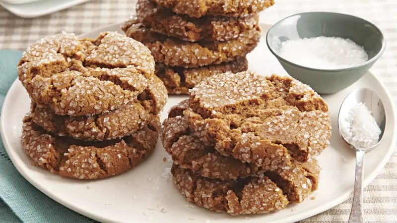 Molasses Spice Crinkles