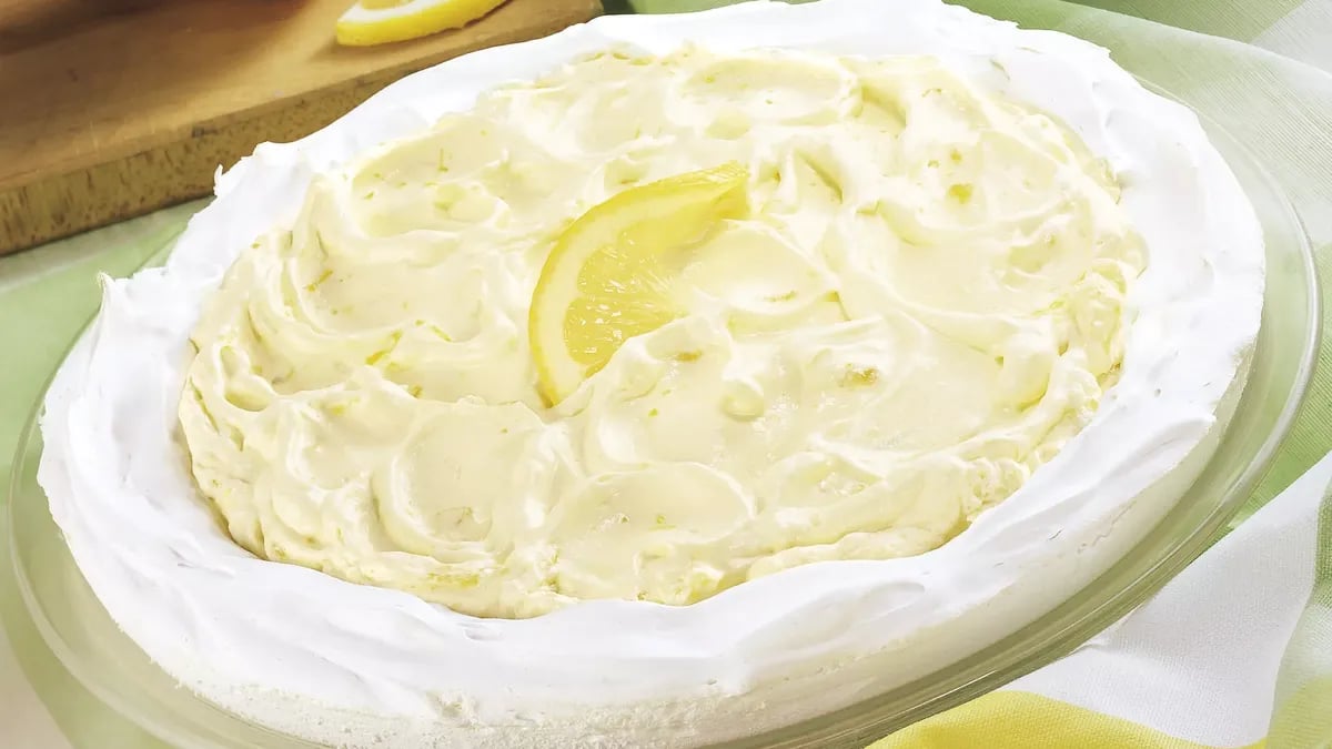 Light Lemon Angel Pie