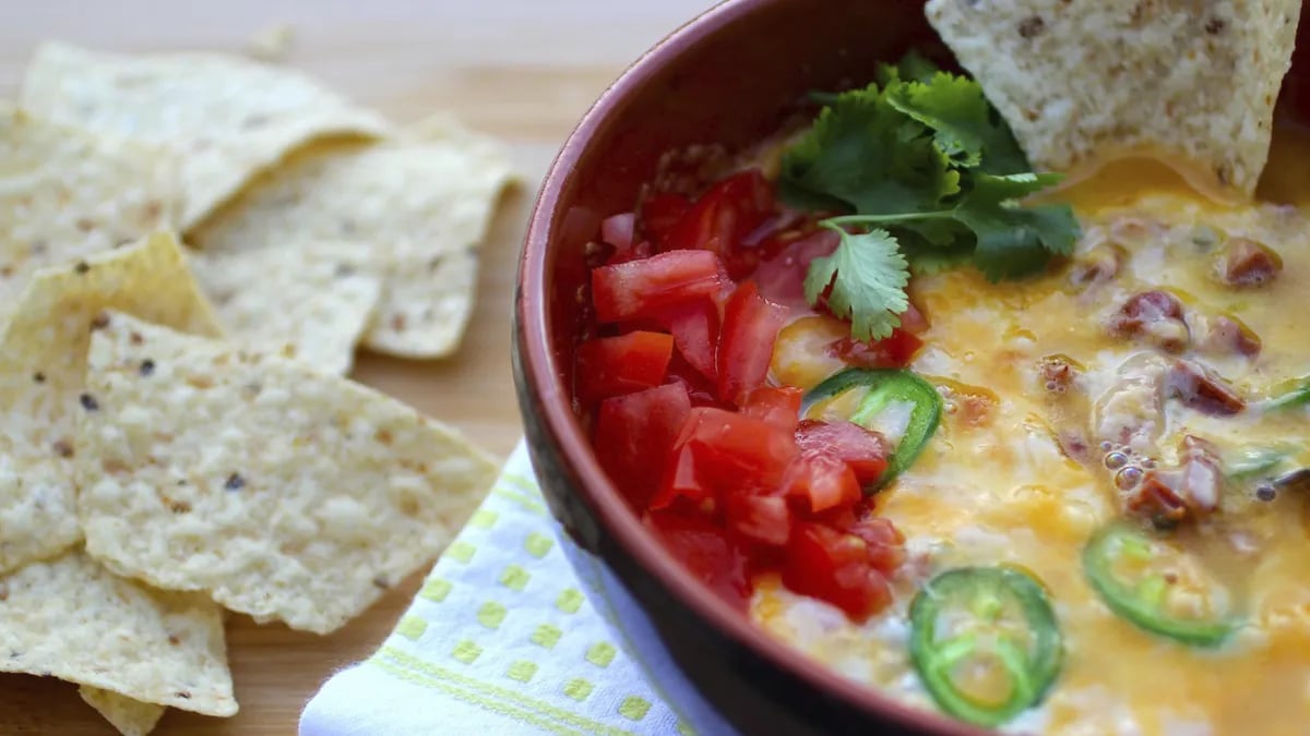 Jalapeño and Chorizo Cheese Dip